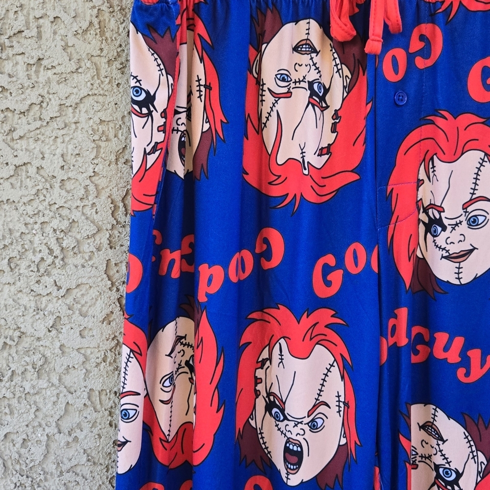 Chucky Good Guys Pajama Pants - Picture 2 of 8